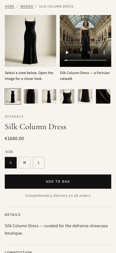 Defrance · Tu tienda en el móvil