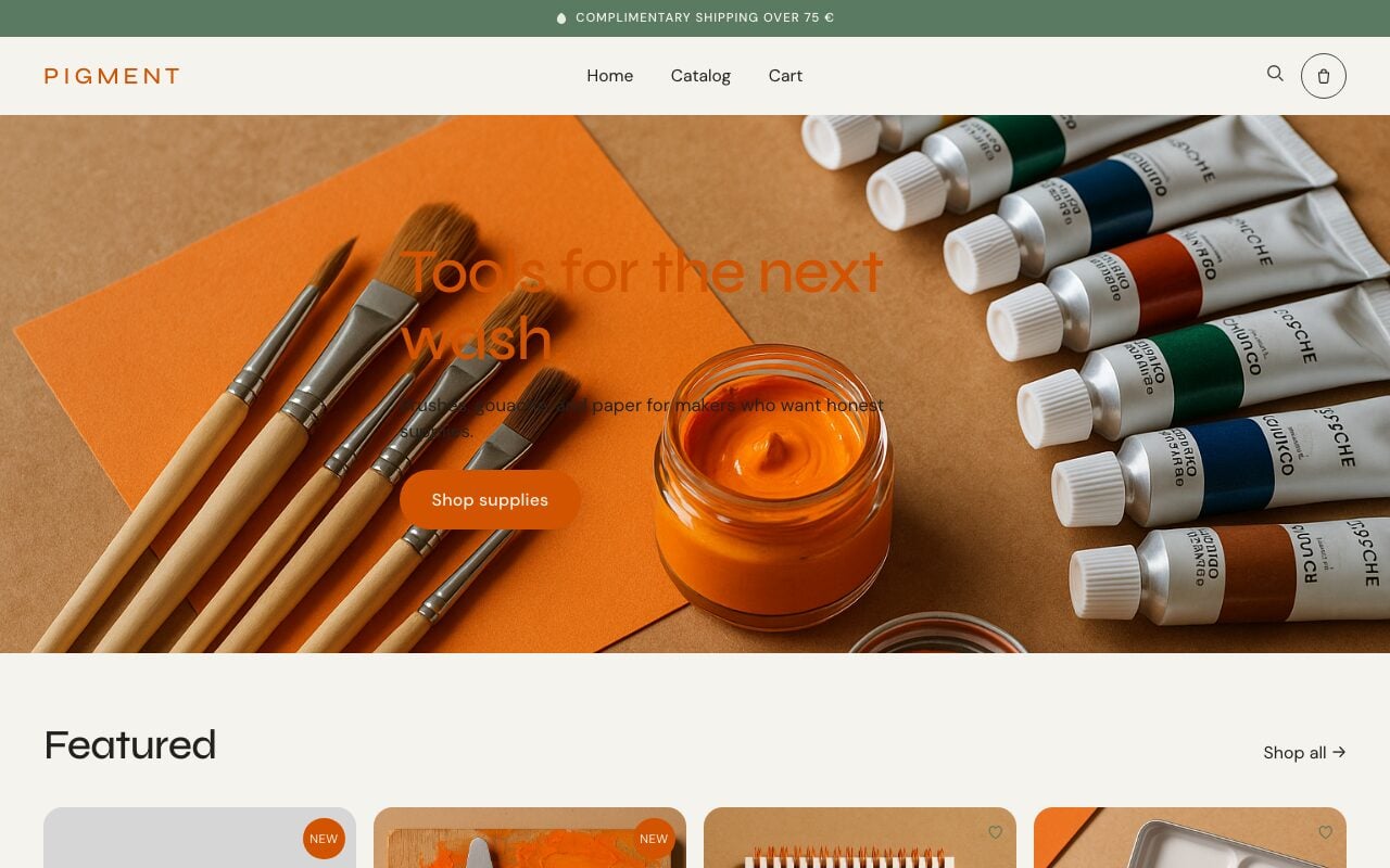 Vorschau des Designs Pigment