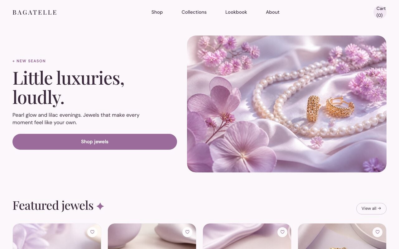 Vorschau des Designs Bagatelle