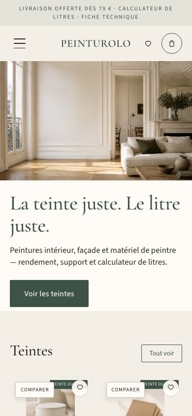 Aperçu du thème Peinturolo
