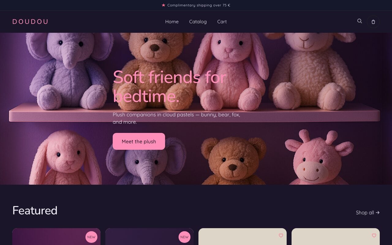 Doudou — Inicio — boutique Infantil en Becomy