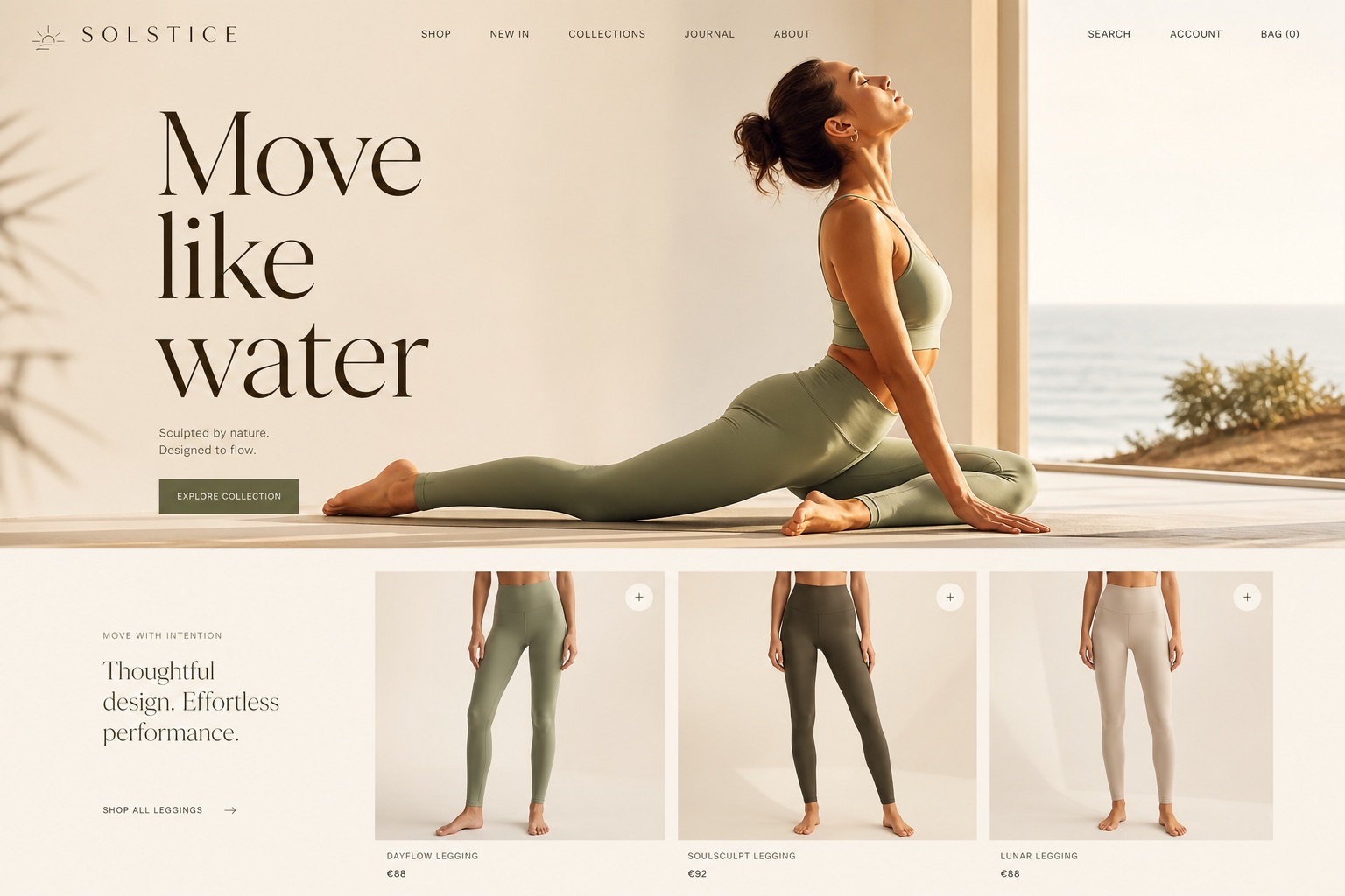 Solstice — Leggings & yoga