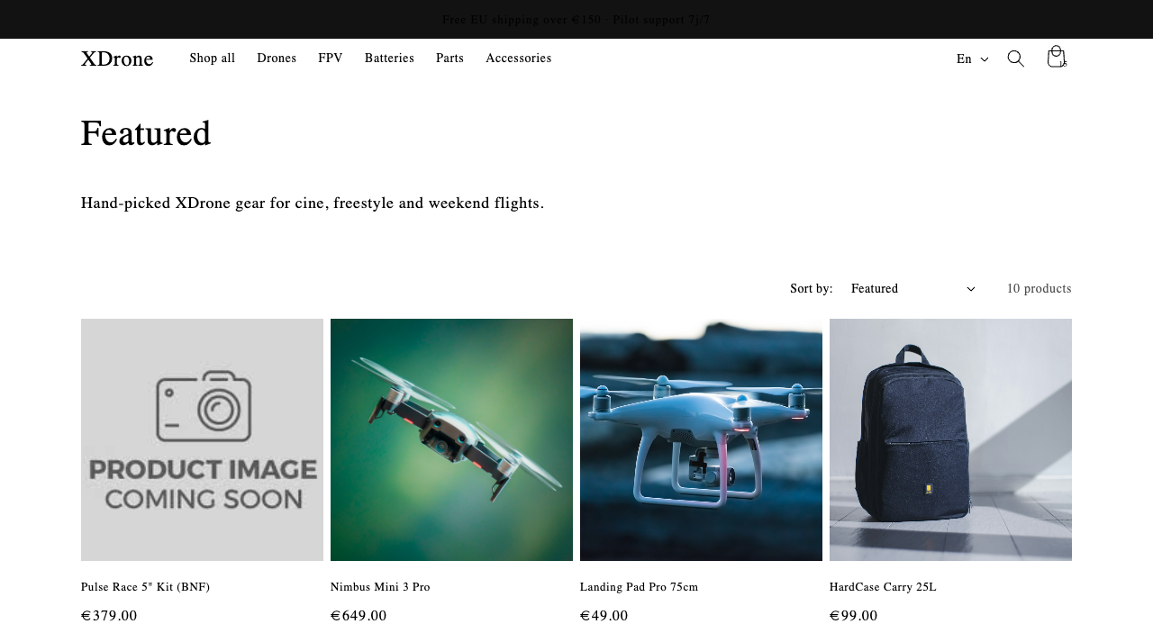 Becomy Studio product catalog